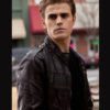 Stefan Salvatore Dark Brown Leather Jacket