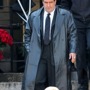 The Batman The Penguin Colin Farrell Leather Coat