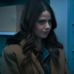 The Bear Claire Oversized Bomber Jacket