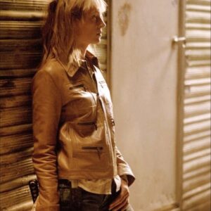 Kill Bill: Vol. 1 Uma Thurman Brown Leather Jacket