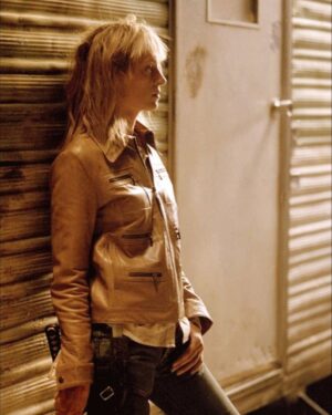 Kill Bill: Vol. 1 Uma Thurman Brown Leather Jacket