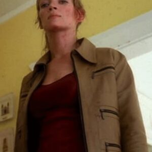 Kill Bill: Vol. 1 Uma Thurman Brown Leather Jacket