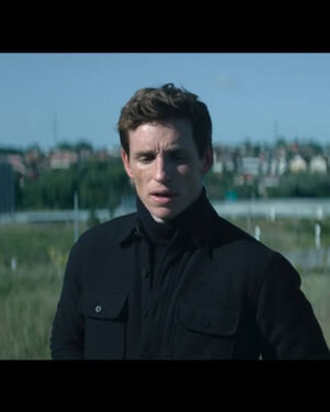 The Day of the Jackal Eddie Redmayne Trucker Jacket