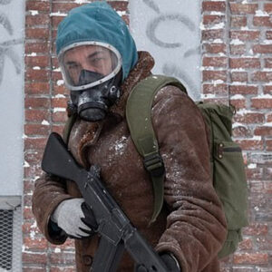 The Eternaut Jaun Salvo Brown Leather Coat