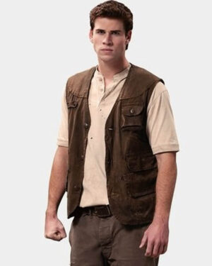 The Hunger Games Gale Brown Vest