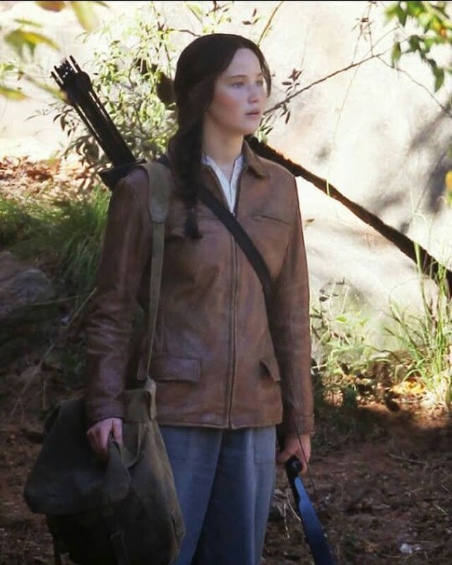 The Hunger Games Katniss Everdeen Leather Jacket