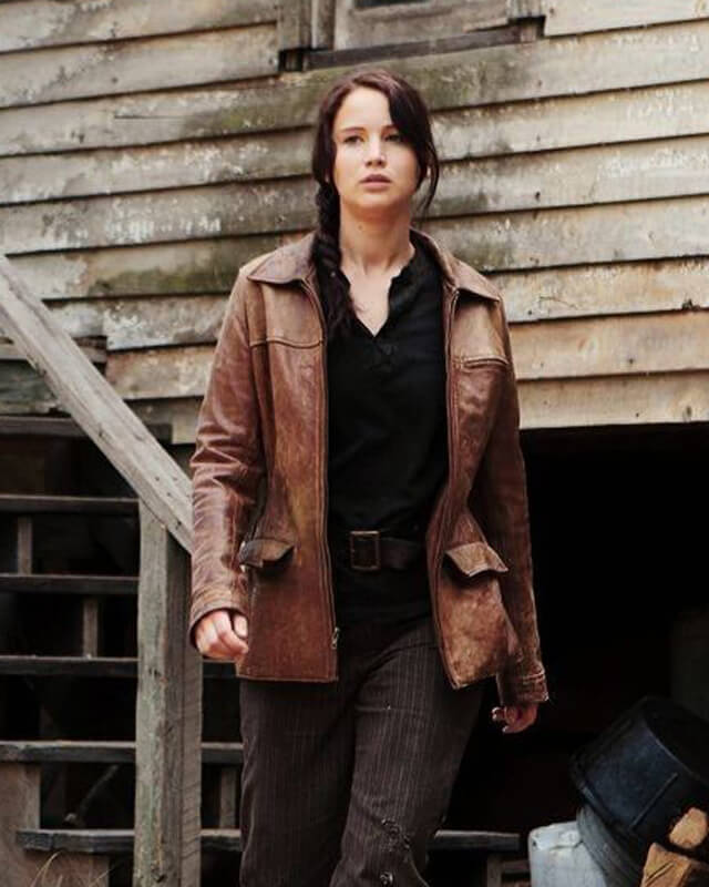 The Hunger Games Katniss Everdeen Leather Jacket