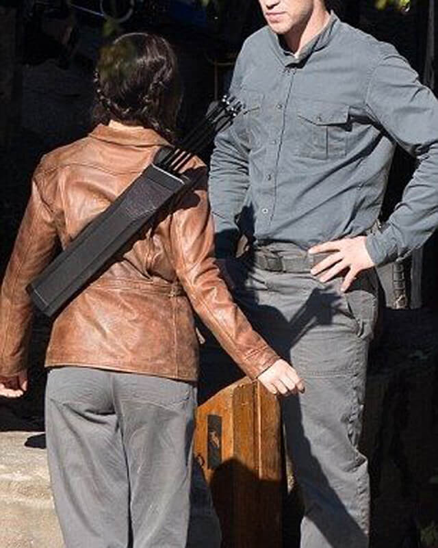 The Hunger Games Katniss Everdeen Leather Jacket