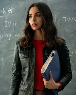 The Life List Alex Black Leather Jacket