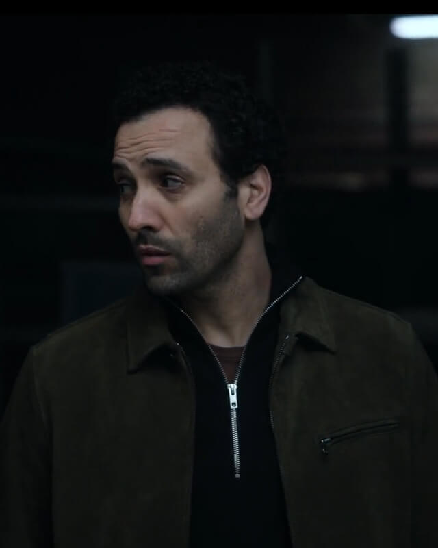 Sami Saidi The Night Agent Suede Jacket S02