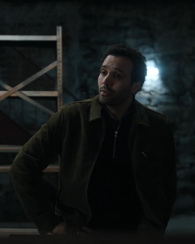 Sami Saidi The Night Agent Suede Jacket S02