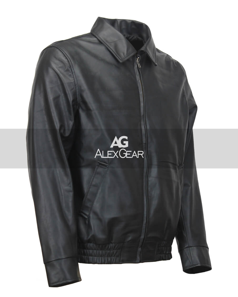 Tony Soprano Black Leather Jacket