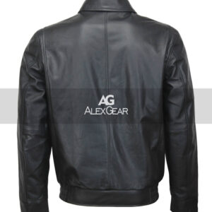 Tony Soprano Black Leather Jacket