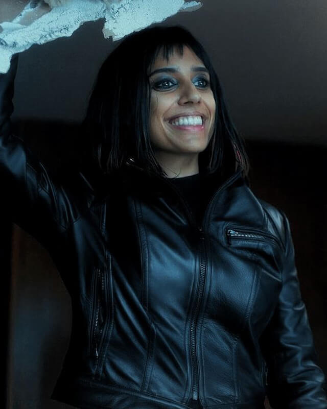 The Umbrella Academy Lila Pitts Leather Jacket S02