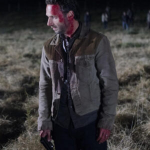 The Walking Dead Rick Grimes Trucker Jacket