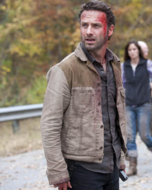 The Walking Dead Rick Grimes Trucker Jacket