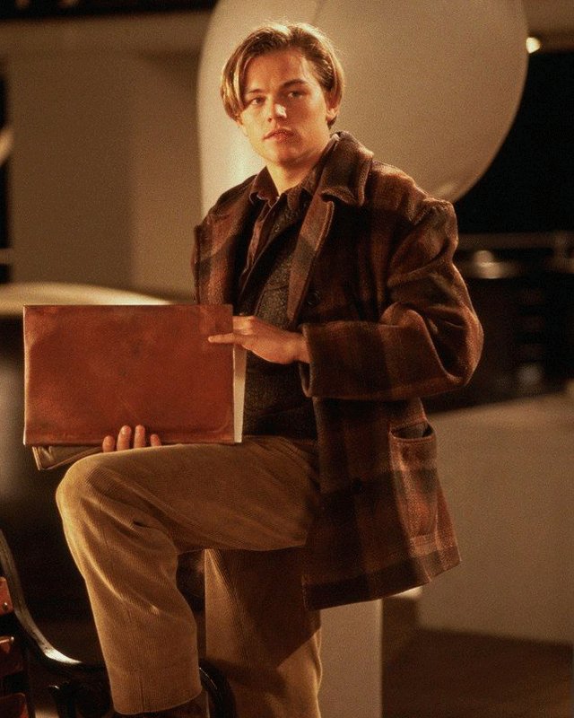 Titanic Jack Dawson Plaid Coat
