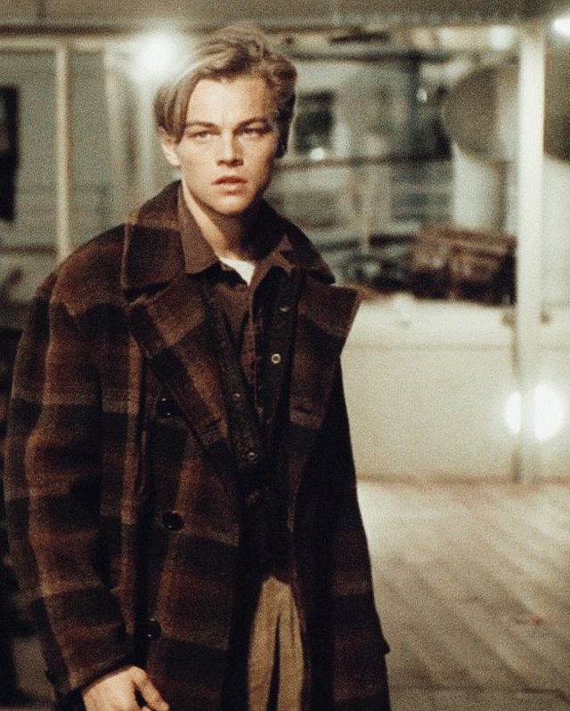 Titanic Jack Dawson Plaid Coat
