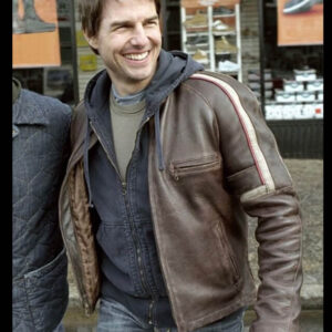 War of the Worlds Tom Cruise Leather Jacket
