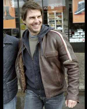 War of the Worlds Tom Cruise Leather Jacket