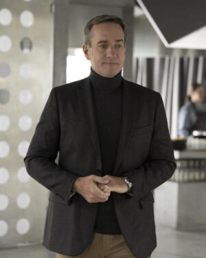 Succession Tom Wambsgans Black Blazer S04