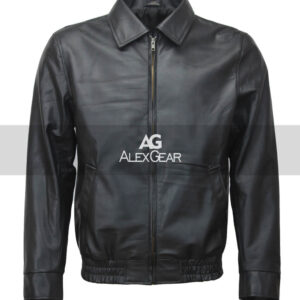 Tony Soprano Black Leather Jacket