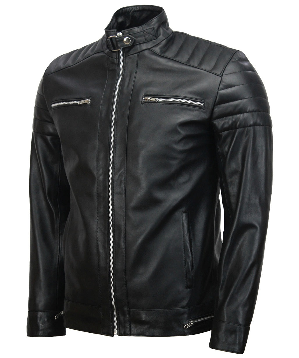 Andrew Tate Top G Black Leather Jacket