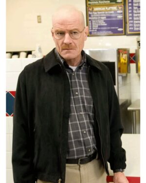 Walter White Breaking Bad Black Jacket