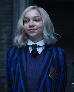 Nevermore Academy Striped Uniform Coat S01