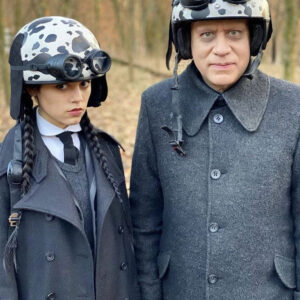 Uncle Fester Black Long Coat