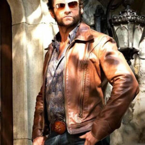 Wolverine Logan Brown Leather Jacket
