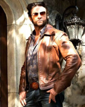Wolverine Logan Brown Leather Jacket