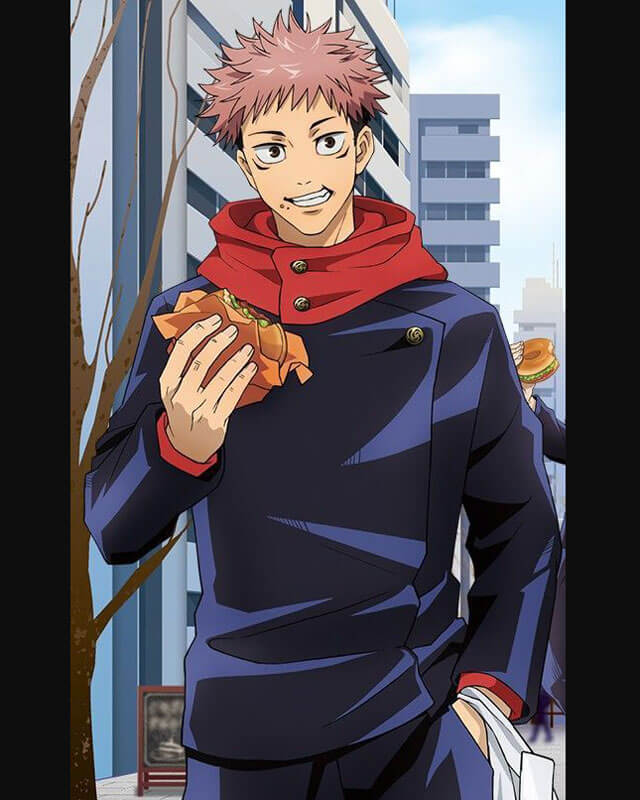 Jujutsu Kaisen Yuji Itadori Uniform Jacket