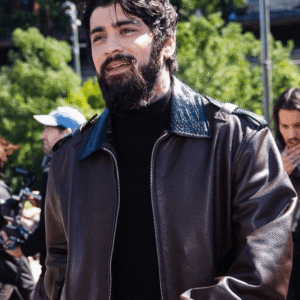 Zayn Malik Dark Brown Leather Jacket