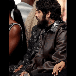 Zayn Malik Dark Brown Leather Jacket