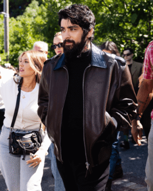 Zayn Malik Dark Brown Leather Jacket