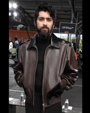 Zayn Malik Dark Brown Leather Jacket