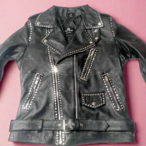 Blackpink Rose Apt Biker Leather Jacket