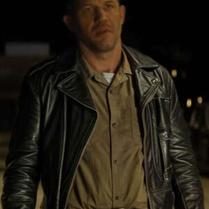 Tom Hardy The Bikeriders Leather jacket