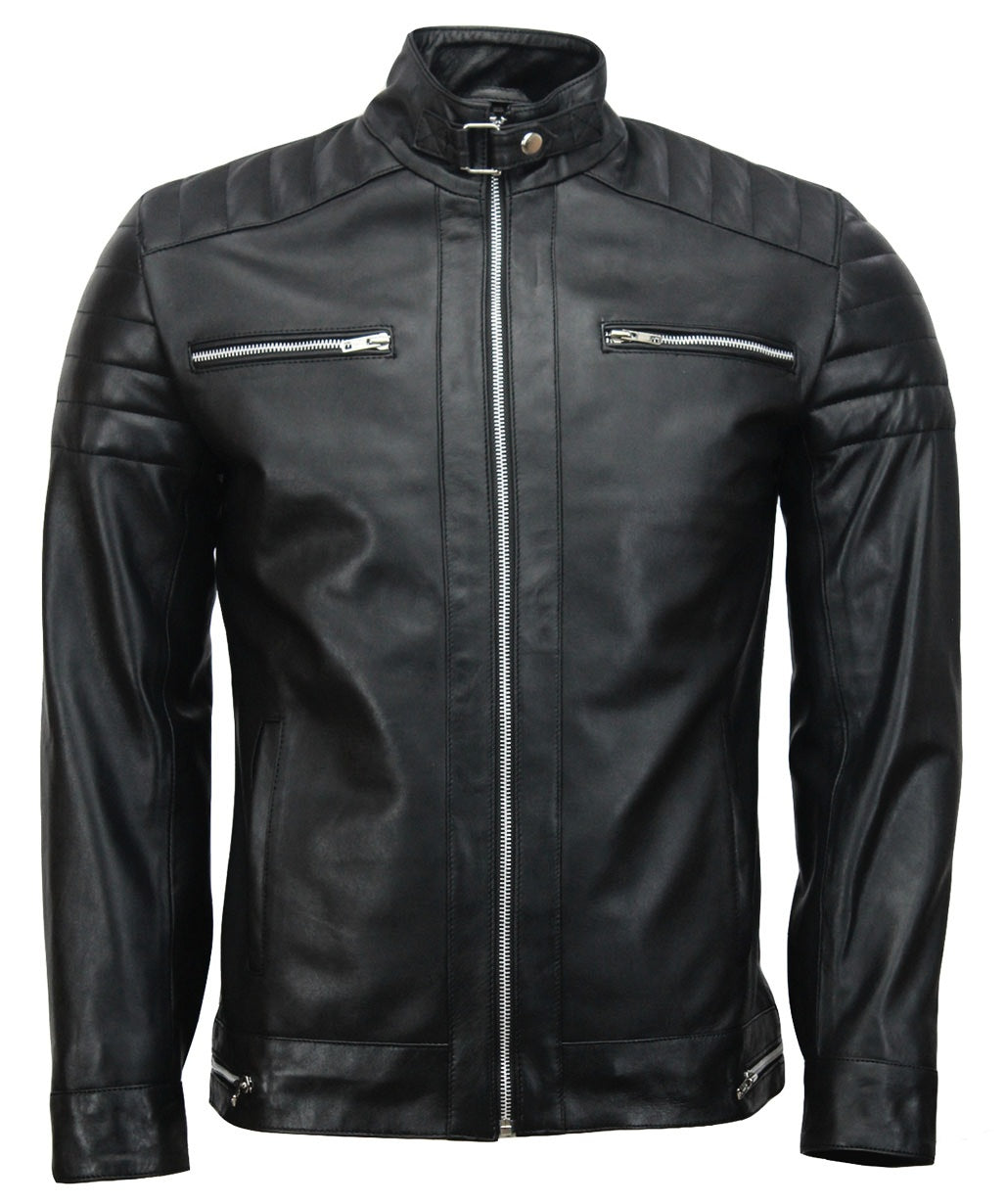 Andrew Tate Top G Black Leather Jacket