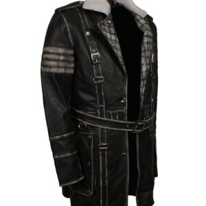 Men's Genuine Leather Maxson Battlecoat