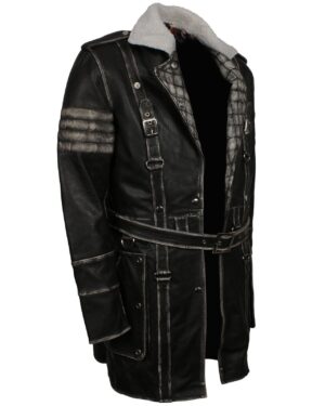 Men's Genuine Leather Maxson Battlecoat