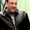 Tony Soprano Black Leather Jacket