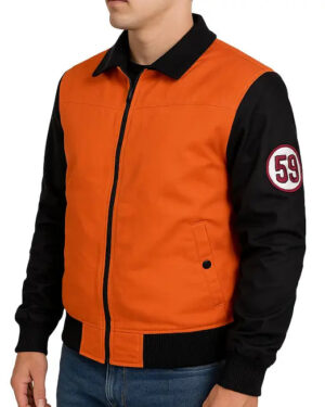 Alternative view of Dragon Ball Z Goku 59 Leather Jacket