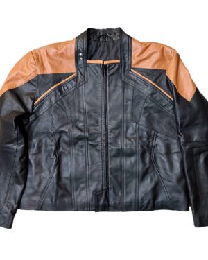 Star Trek Picard Jacket Raffi Musiker Cosplay Real Leather Tan Perforated Jacket