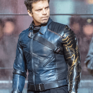 The Falcon and the Winter Soldier Bucky Leather Jacket