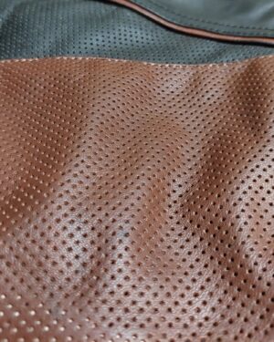 Star Trek Picard Jacket Seven of Nine Cosplay Jeri Ryan Real Leather Perforated Jacket