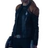 Star Trek Picard Jacket Raffi Musiker Cosplay Real Leather Tan Perforated Jacket