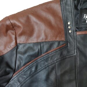 Star Trek Picard Jacket Seven of Nine Cosplay Jeri Ryan Real Leather Perforated Jacket