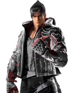 Tekken 8 Jin Kazama Leather Jacket